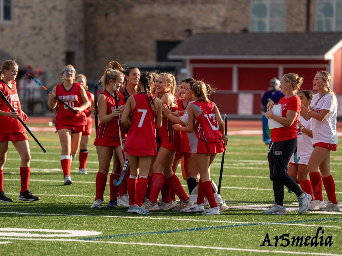 Field Hockey Team Celebrates Kendall Schmerler's 100th point 