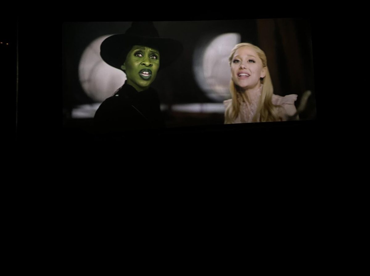 Galinda and Elphaba together in the new movie, Wicked Photo Courtesy of Angelica Vera 