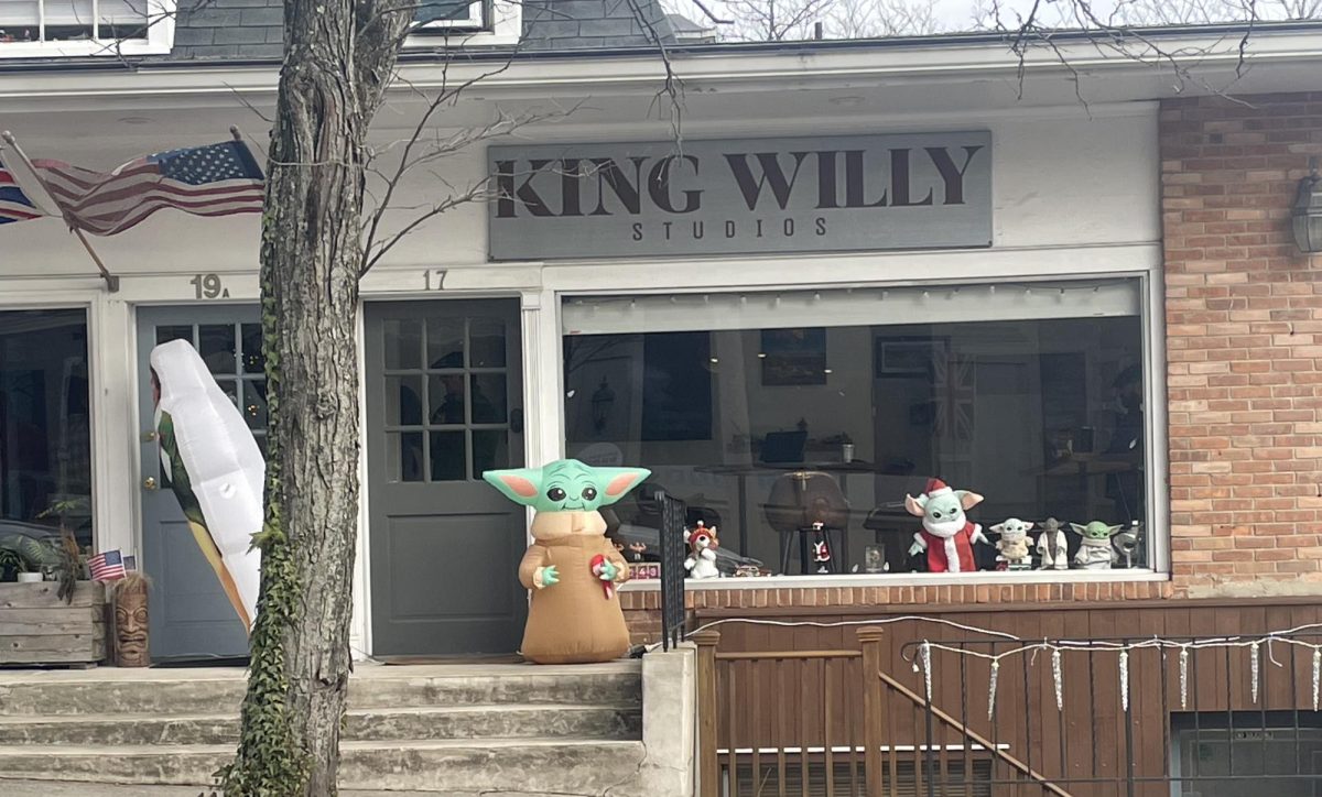 King Willy Studios located on Claremont Road next to Penguin Ice Cream