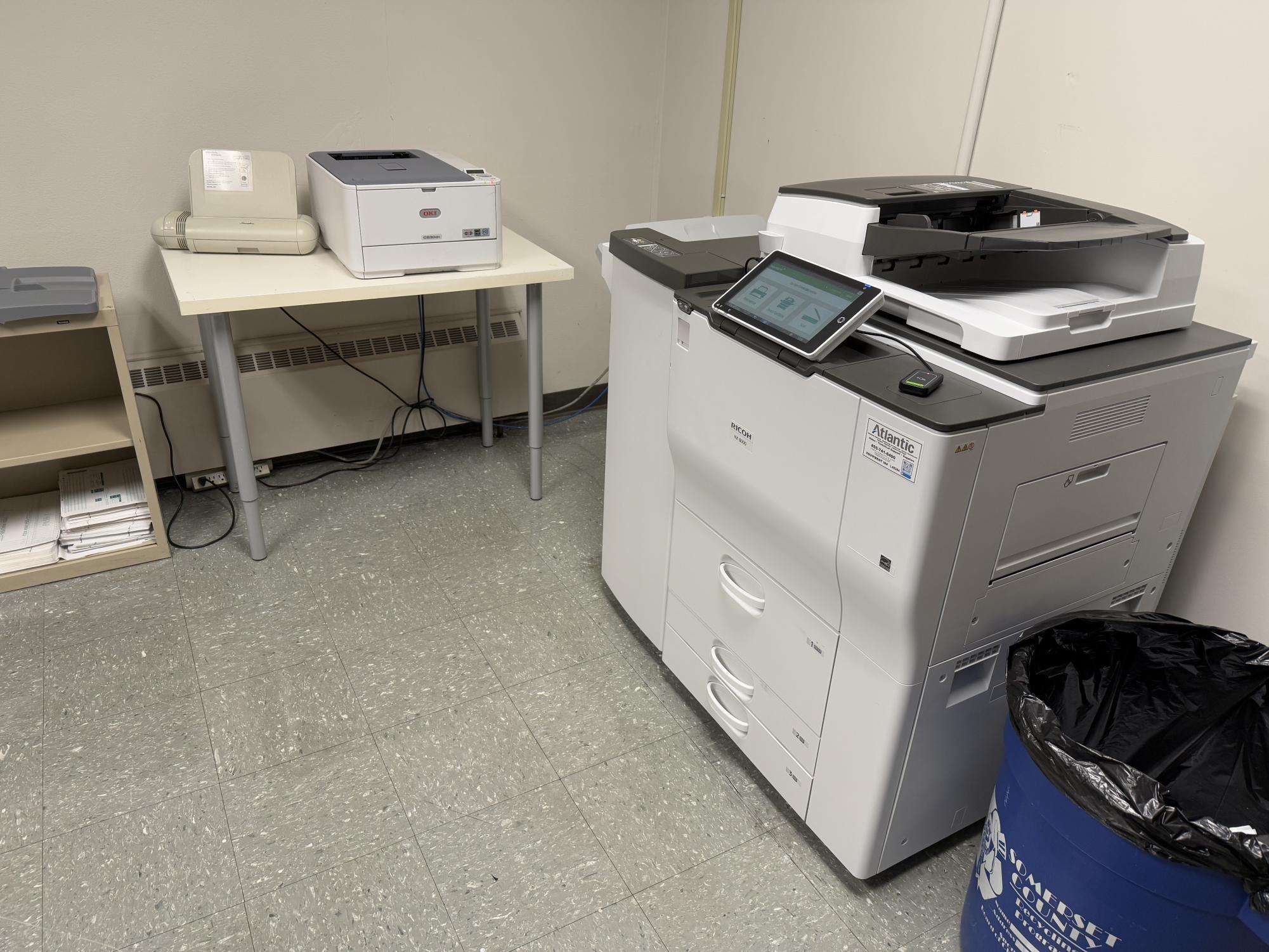 Due to budget cuts, BHS teachers no longer have printers in their classroom.