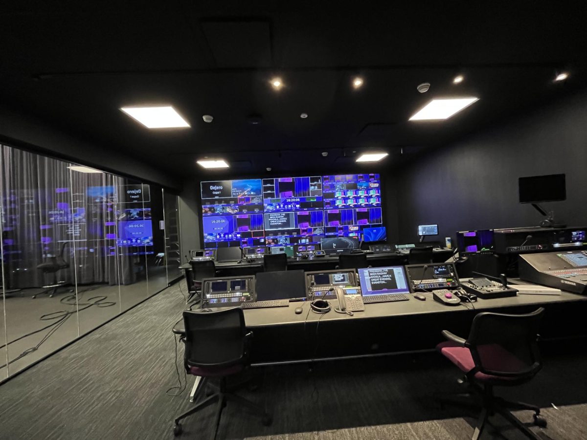 University of Northwestern’s Medill
School of Journalism’s control center